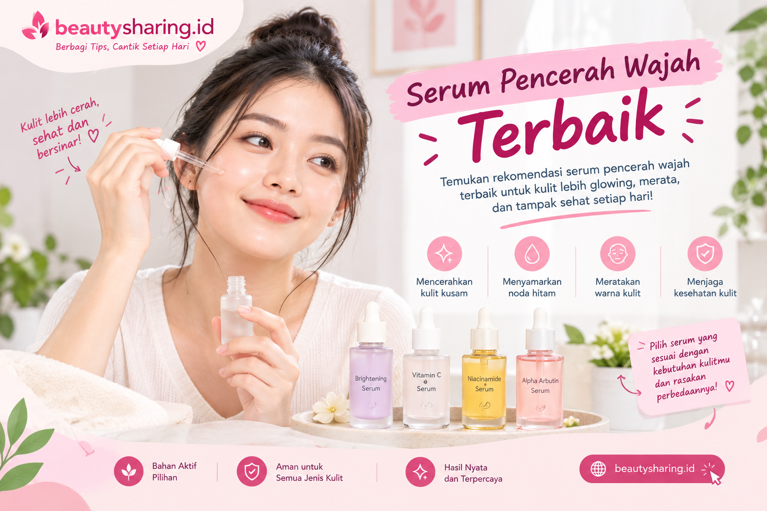 Serum Pencerah Wajah Terbaik