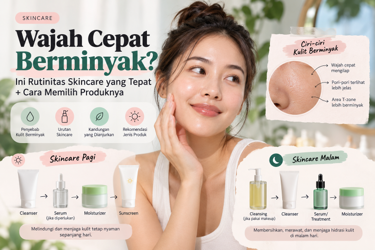 skincare untuk wajah berminyak